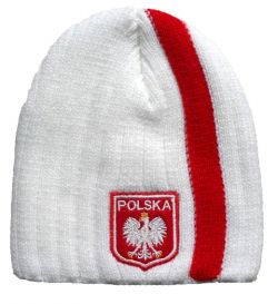 Czapka zimowa Polska wzór 49
