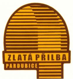 Naklejka Zlata Prilba Pardubice