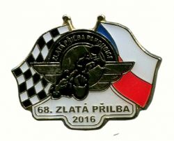 Odznaka 68. Zlata Prilba Pardubice